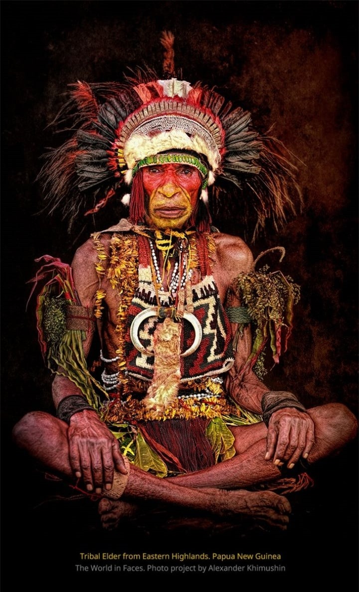 Ảnh chân dung tuyệt đẹp của người các dân tộc có nguy cơ tuyệt chủng - 16