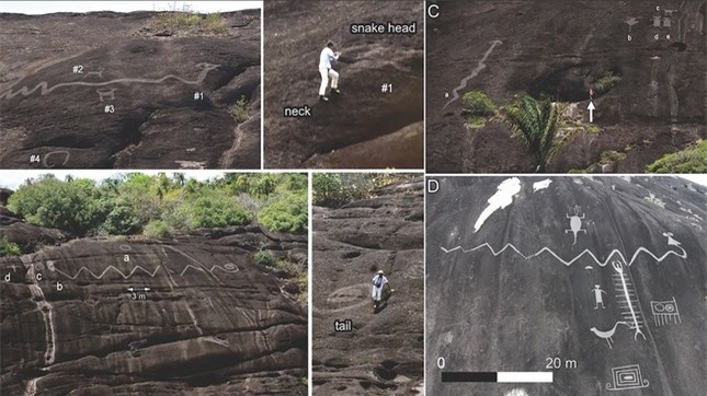 Phát hiện tác phẩm nghệ thuật trên đá 2.000 năm tuổi ảnh 2