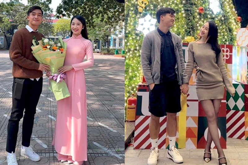 ‘Hot boy’ U23 Việt Nam hạnh phúc bên cô giáo tiểu học hơn 6 tuổi