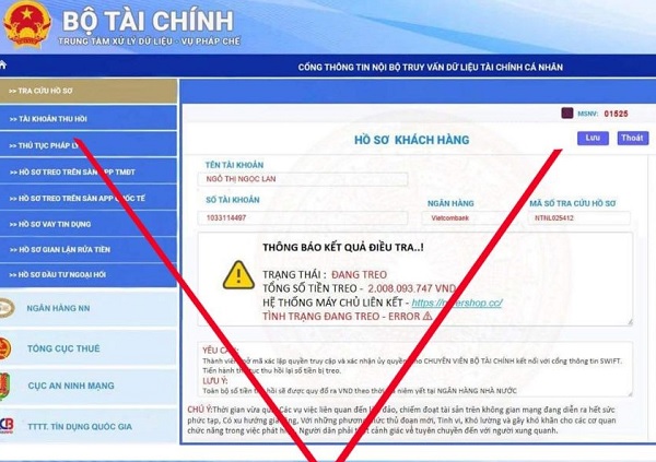 Bộ Tài chính bị giả mạo văn bản và website, doanh nghiệp cần cảnh giác