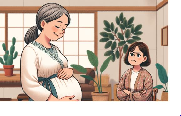 Con dâu không chịu có bầu, tôi quyết định sinh con ở tuổi 52 để có người nối dõi