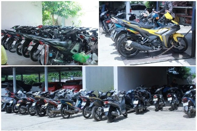 Đường dây trộm xe máy xuyên quốc gia đưa hơn 200 xe qua Campuchia tiêu thụ ảnh 3