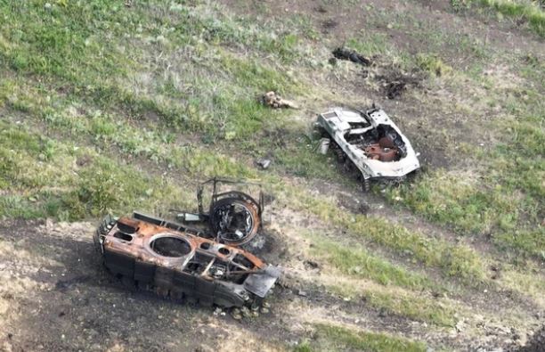 'Nghĩa địa' thiết giáp Nga được hình thành gần Staromayorsky