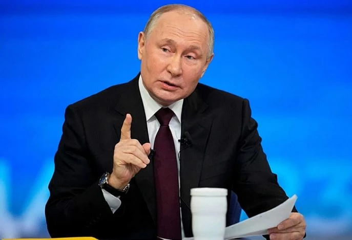 Tổng thống Nga Putin. Ảnh: AP