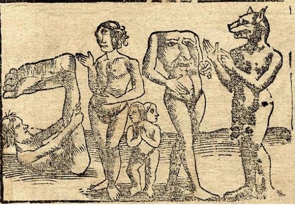 Bí ẩn bộ lạc không đầu, mắt và miệng đặt ở trên ngực