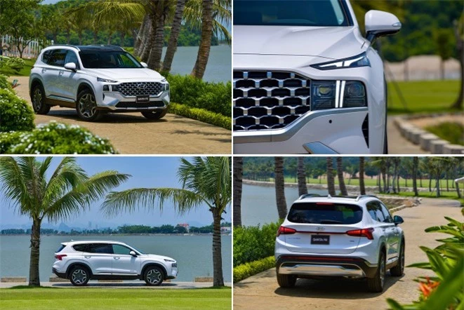 Giá lăn bánh Hyundai Santa Fe đầu tháng 6/2024 rẻ khó cưỡng, át vía Toyota Fortuner và Ford Everest ảnh 4