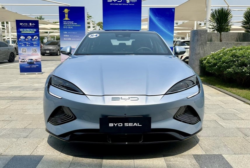 Chi tiết ô tô điện BYD Seal vừa trình làng thị trường Việt Nam