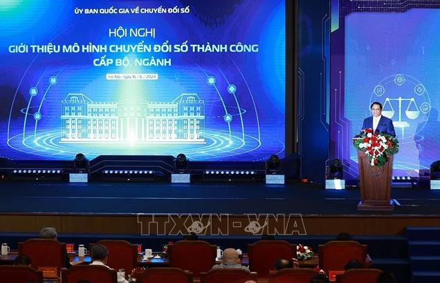 Thủ tướng Phạm Minh Chính: Xây dựng Tòa án điện tử với tinh thần '5 đẩy mạnh'