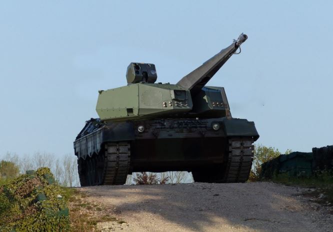 Xe tăng Leopard 1 của Ukraine sẽ mang module phòng không Skyranger 35 cực mạnh