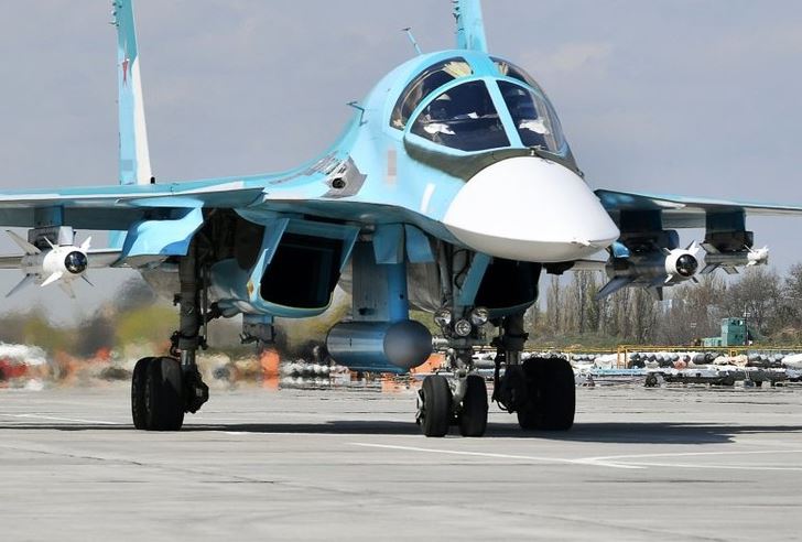 Sức mạnh khủng khiếp của oanh tạc cơ Su-34