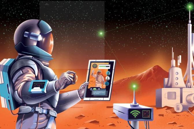 Làm sao để phi hành gia "bắt" mạng Wifi trên Sao Hỏa?