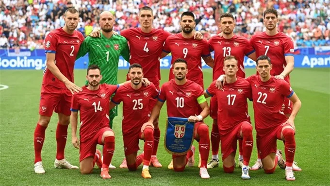 ĐT Serbia có nhiều cầu thủ đẹp trai tại EURO 2024