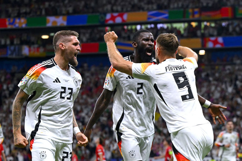 Kết quả Euro 2024: ĐT Đức thoát hiểm phút cuối trước Thụy Sĩ