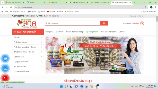 Hưng Yên: 'Quên' thông báo bán hàng trên web, công ty Thanh Hà bị phạt
