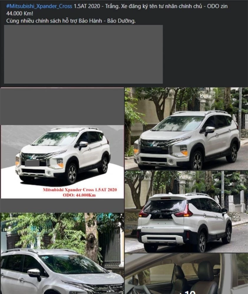 Mitsubishi Xpander Cross 2020 xuống giá ngỡ ngàng sau 4 năm lăn bánh 488740