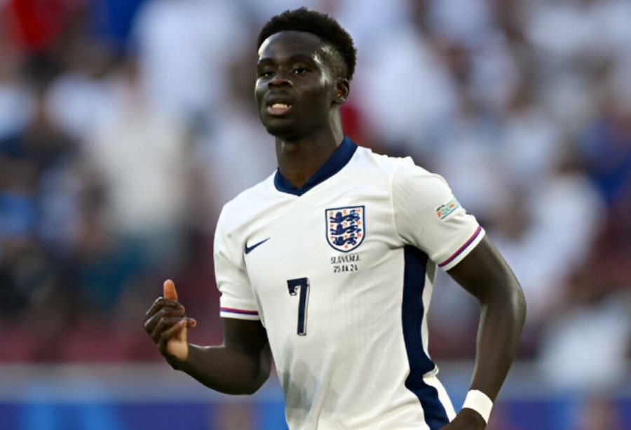 Saka &#x27;t&#x1EEB; ch&#x1ED1;i&#x27; thi &#x111;&#x1EA5;u v&#x1ECB; tr&#xED; t&#x1EED; huy&#x1EC7;t c&#x1EE7;a &#x110;T Anh t&#x1EA1;i Euro 2024