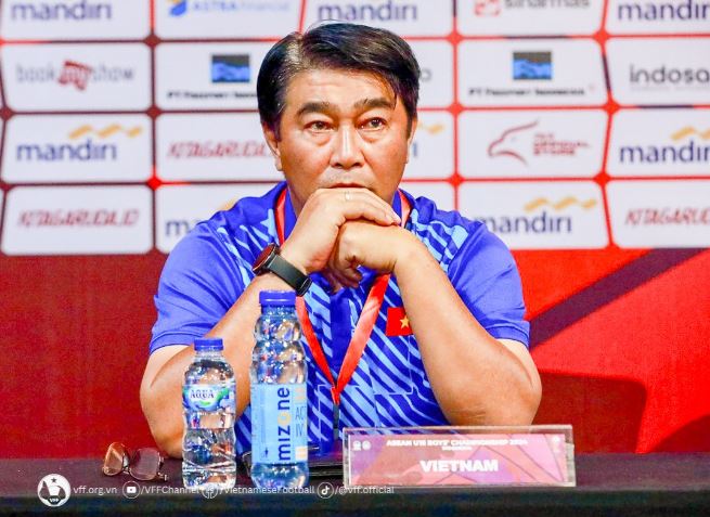HLV U16 Việt Nam tuyên bố vào chung kết U16 Đông Nam Á