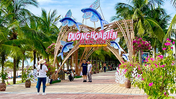 Sắp khai trương đường hoa biển Đà Nẵng 2024