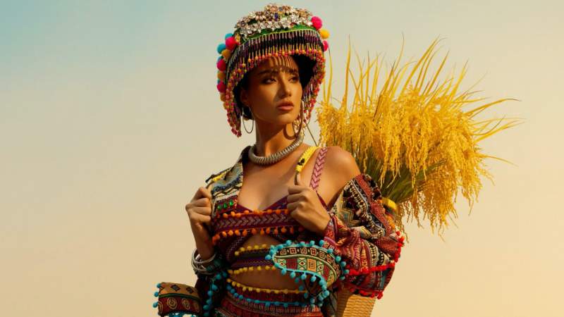 Trang phục dân tộc của Lydie Vũ tại Miss Suparanational 2024 lấy cảm hứng từ vùng Tây Bắc