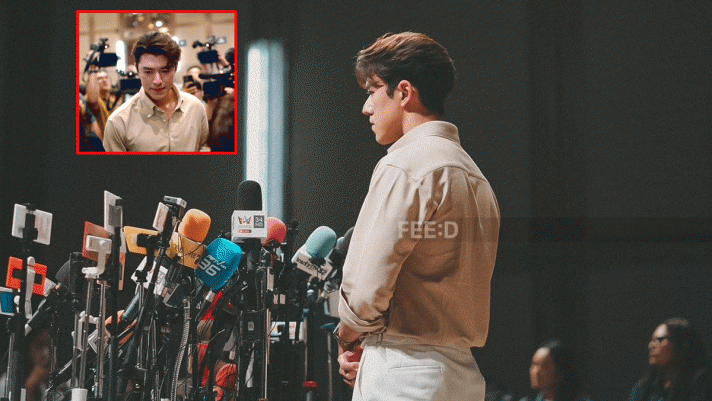 Netizen xôn xao trước loạt ảnh Nine Naphat rưng rưng khi thông báo đã chia tay Baifern Pimchanok