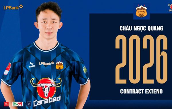 HAGL công bố hợp đồng với tuyển thủ Việt Nam