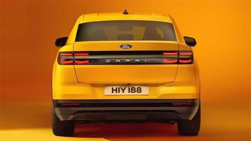 SUV điện Ford Capri trình làng: Tầm vận hành hơn 600 km, giá quy đổi dự kiến hơn 1,4 tỷ đồng 497367