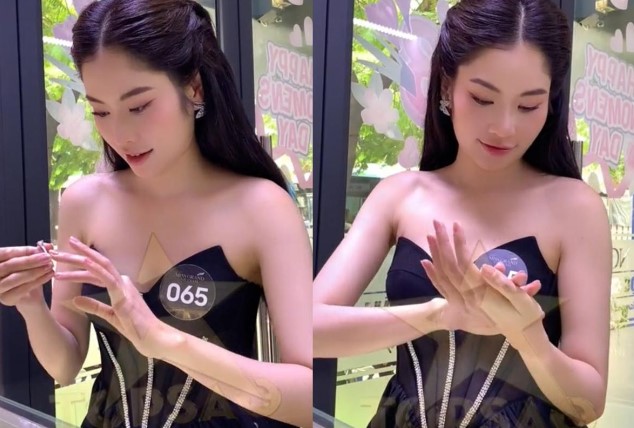 Chị gái Nam Em thăng hạng nhan sắc khi thi Hoa hậu