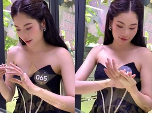 Chị gái Nam Em thăng hạng nhan sắc khi thi Hoa hậu