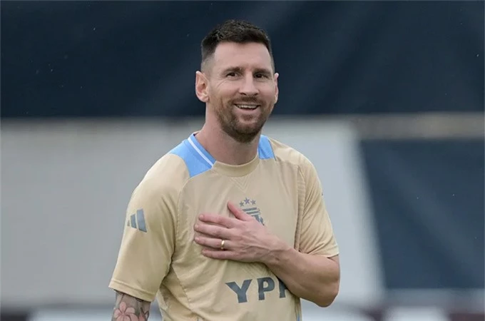 Messi hết sức bình thản trước trận chung kết