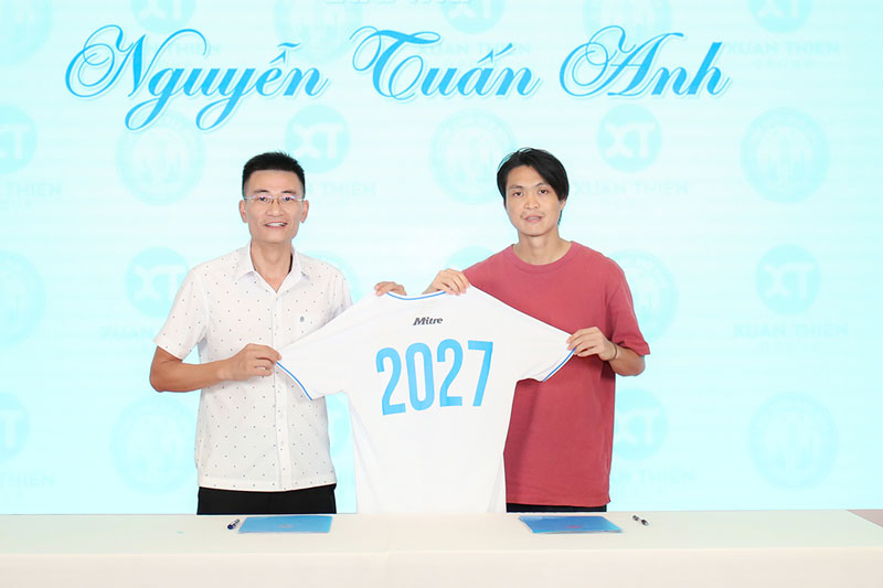 Thép Xanh Nam Định chiêu mộ thành công Tuấn Anh từ HAGL