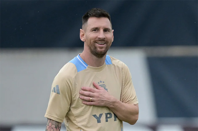 Messi bình thản hơn bao giờ hết trước chung kết Copa America 2024