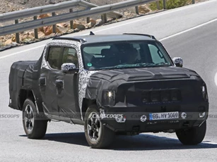 Bán tải Kia Tasman lộ diện trên đường chạy thử, đối thủ mới của Toyota Hilux, Ford Ranger