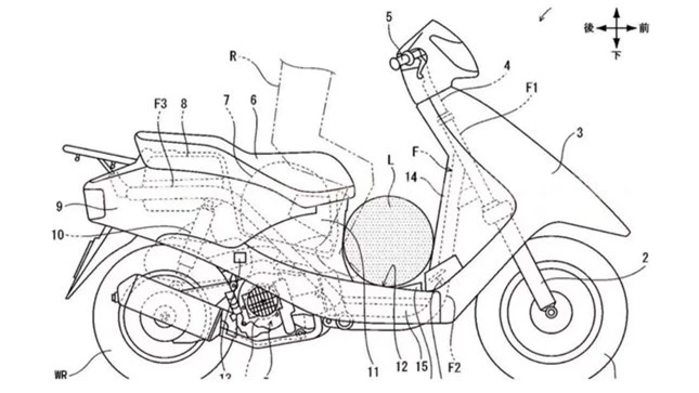 Xe máy Honda có thể sẽ được trang bị chân ga như ô tô ảnh 1