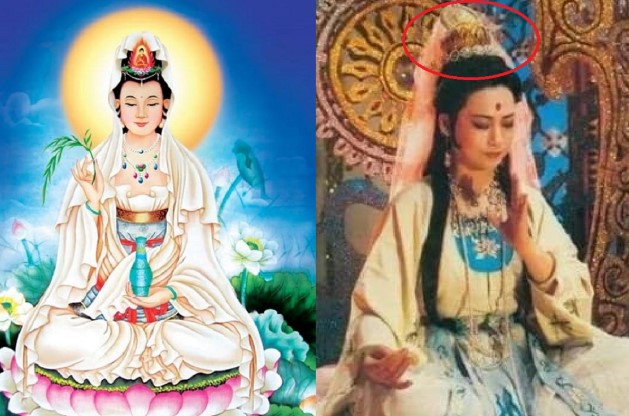 Tây Du Ký: Giải mã bí ẩn về đến bức tượng luôn đặt trên đầu của Quan Âm Bồ Tát
