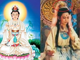 Tây Du Ký: Giải mã bí ẩn về đến bức tượng luôn đặt trên đầu của Quan Âm Bồ Tát