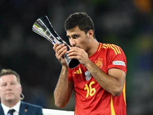 Giải thưởng EURO 2024: 6 cầu thủ nhận giải Vua phá lưới, Rodri xuất sắc nhất giải
