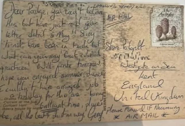 Tấm bưu thiếp bí ẩn chu du hơn 42 năm mới đến địa chỉ nhận