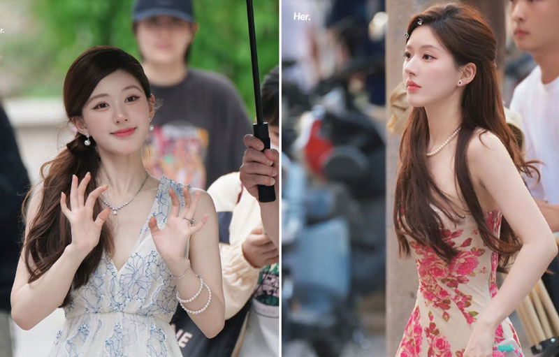 Vòng eo chỉ nhỏ bằng tai nghe của Triệu Lộ Tư