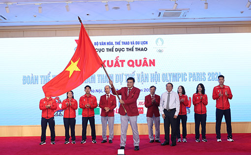 Đoàn thể thao Việt Nam 'xuất quân' dự Olympic Paris 2024