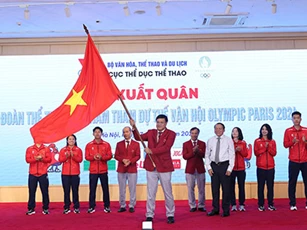 Đoàn thể thao Việt Nam 'xuất quân' dự Olympic Paris 2024