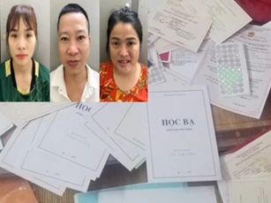 Hà Nội: Phá đường dây 'hô biến' học bạ điểm thấp thành điểm cao để đi du học