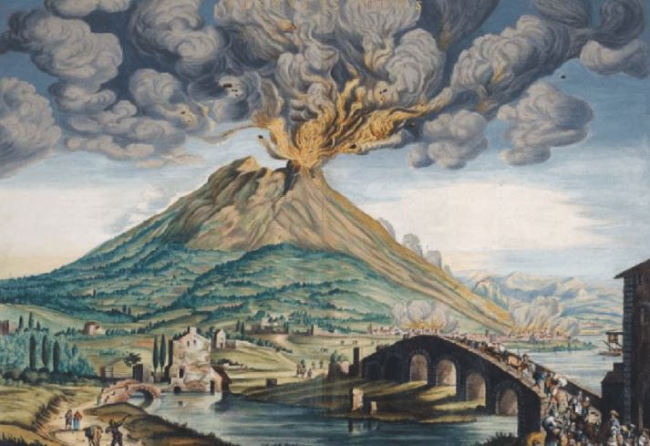 AI giúp giải mã cuộn giấy bị núi lửa chôn vui vào năm 79 sau Công nguyên