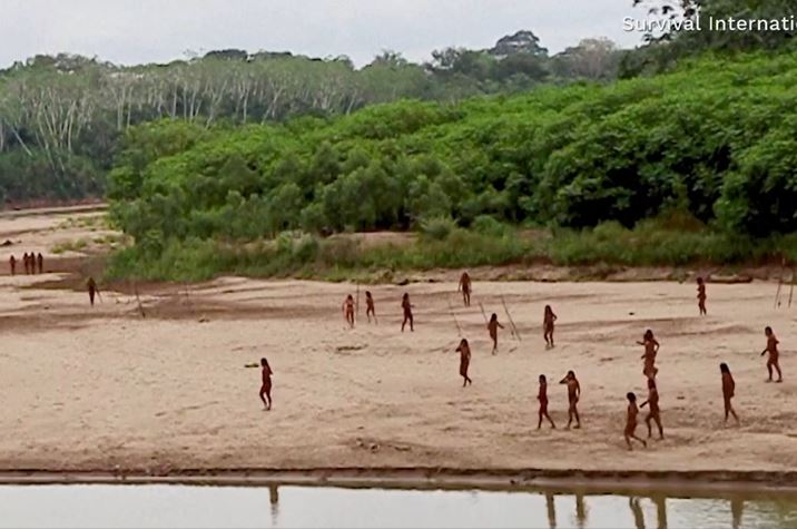 Clip: Cảnh hiếm về bộ tộc sống biệt lập chưa từng tiếp xúc với thế giới bên ngoài