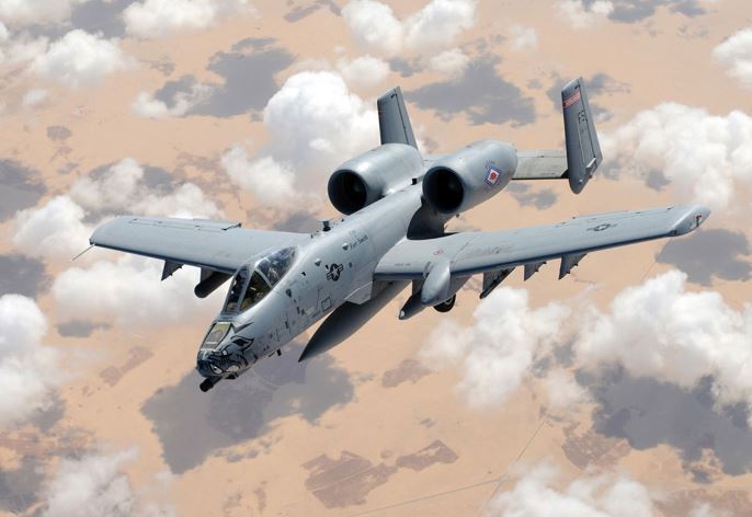 Nguy cơ cực lớn khi cường kích A-10 xuất hiện tại chiến địa