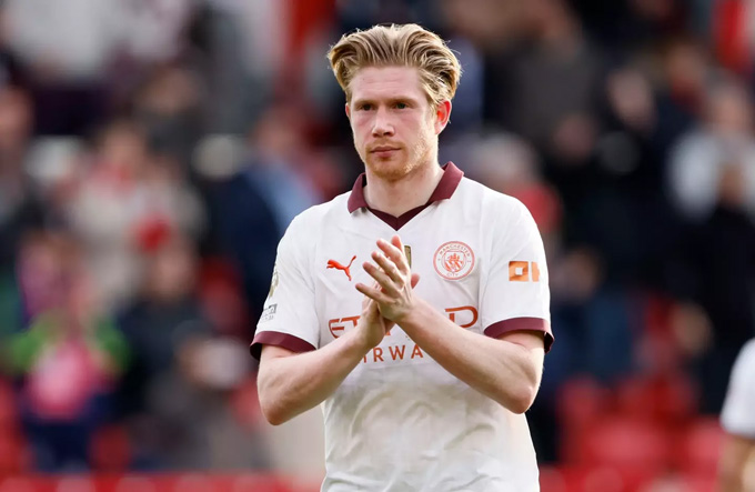 De Bruyne tiến gần việc rời Man City