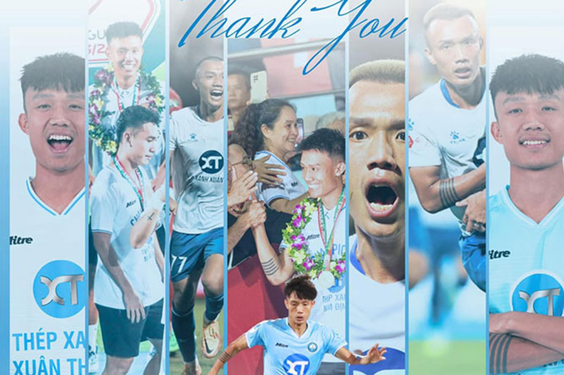 Thép xanh Nam Định chia tay 7 cầu thủ