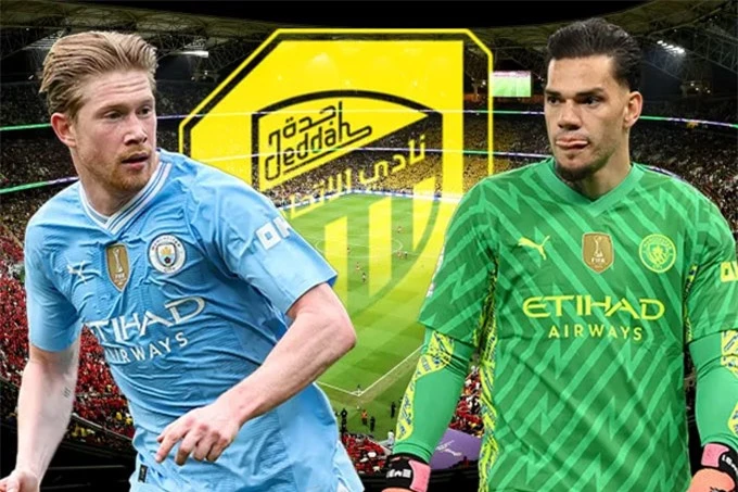 De Bruyne và Ederson có thể cùng gia nhập Al Ittihad