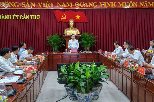 Tập trung công tác giải phóng, bàn giao mặt bằng cho VSIP Cần Thơ
