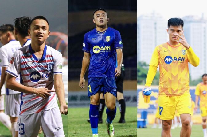 3 trụ cột của SLNA có bến đỗi mới sau khi chia tay đội bóng