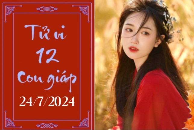 Tử vi 12 con giáp hôm nay - thứ 4 ngày 24/07/2024: Mão nóng nảy, Dậu gặp quý nhân